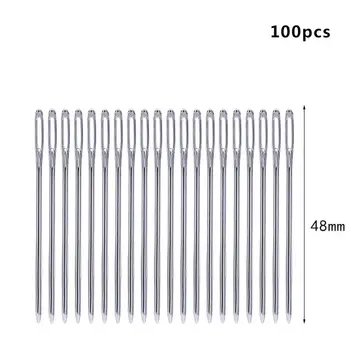 

Large Eye Round Head Needles Leather Sewing Needle Needle Embroidery Tapestry Hand Sewing Accessories