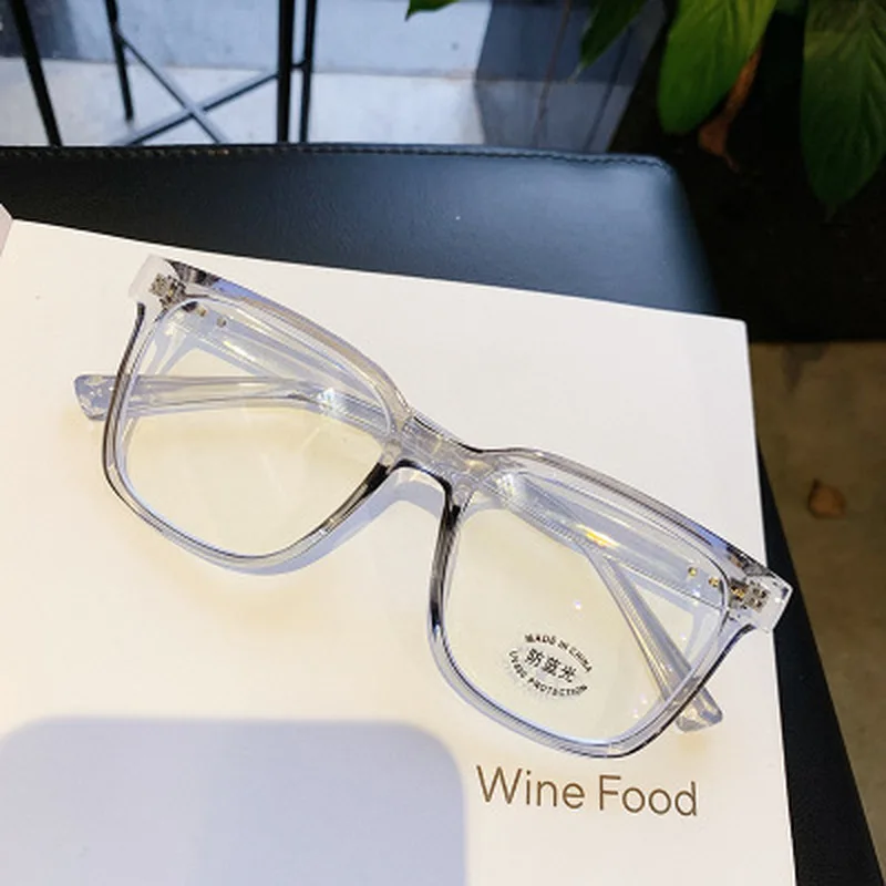 Anti Blue Light Glasses Unisex Computer Gaming Eyeglasses Fashion Men Women Eyewear Frame Comfort Blue Ray Blocking Clear Lens 4