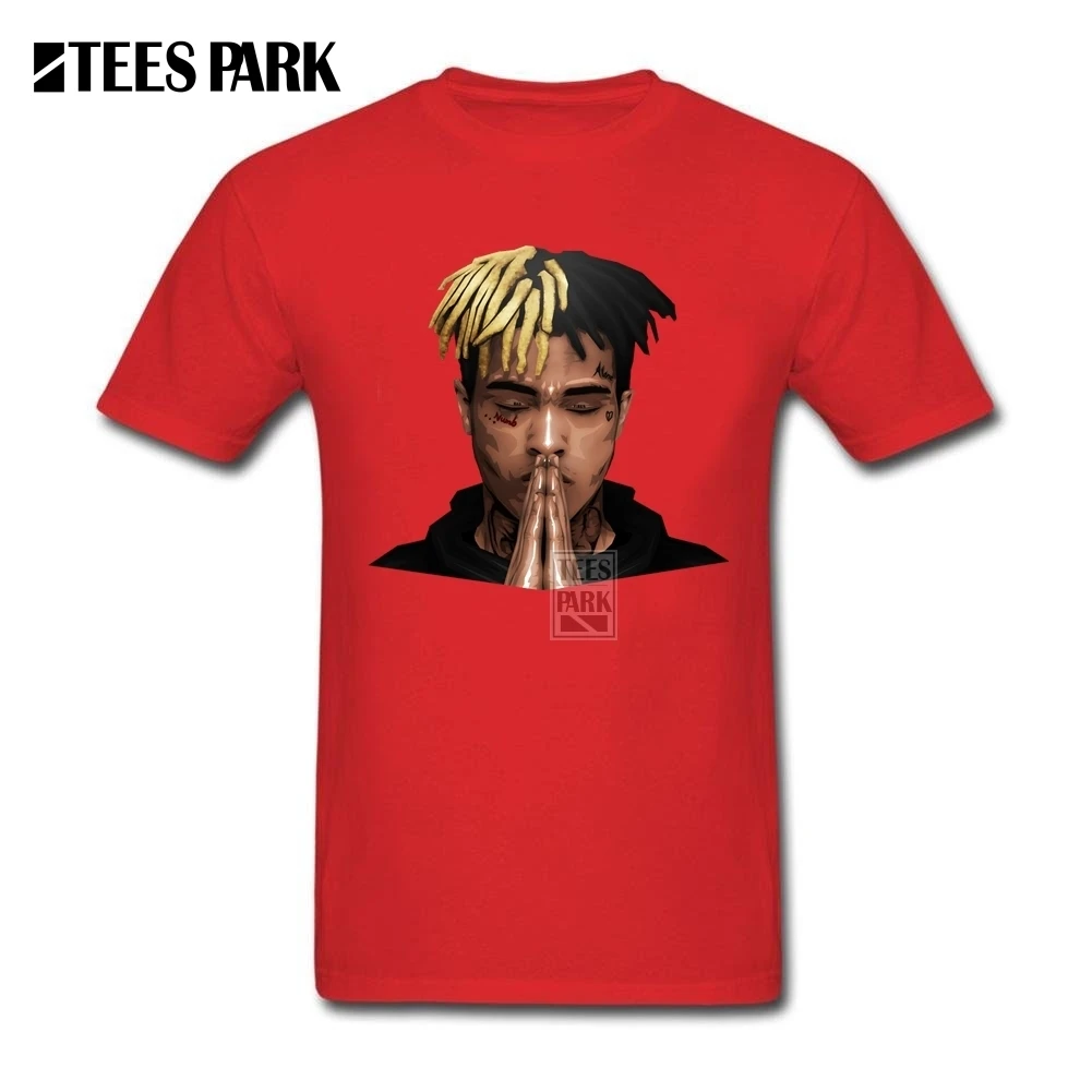 Xxxtentacion футболка мужские топы с вязаными воротниками короткий рукав Футболка рок