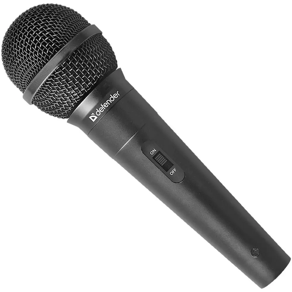 Проводной микрофон для караоке MIC-130 черный, кабель 5 м