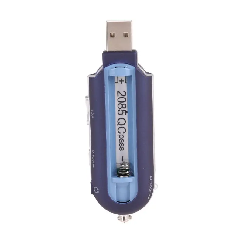 Новейший USB MP3 музыкальный плеер цифровой ЖК-экран Поддержка 32 Гб TF карта и fm-радио с микрофоном черный синий Mp3 плеер