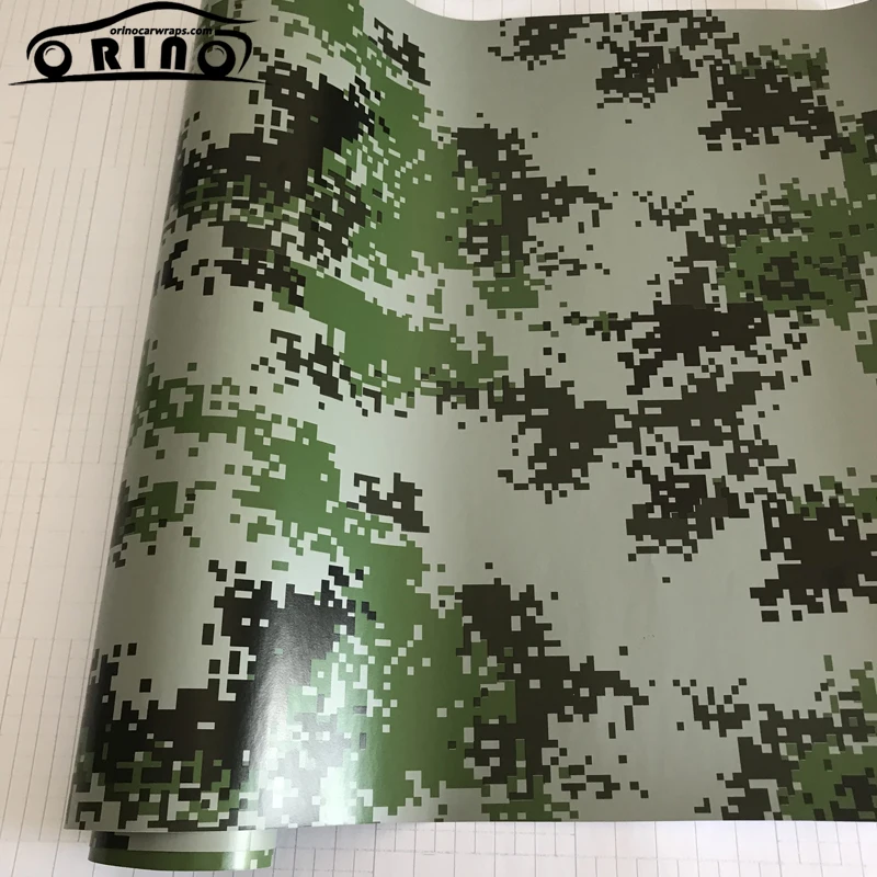 Army Green Digital Vinyl Film Sticker-3