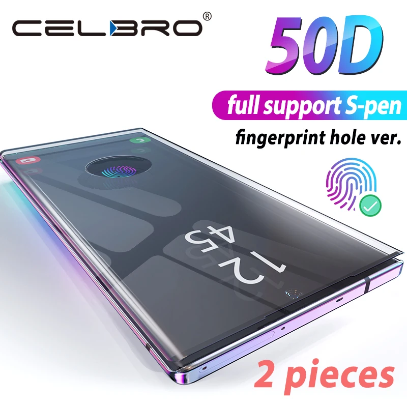Закаленное стекло для samsung Galaxy Note 10 Plus Pro Защитная пленка для экрана Защитная пленка для samsung Note10 защитное стекло