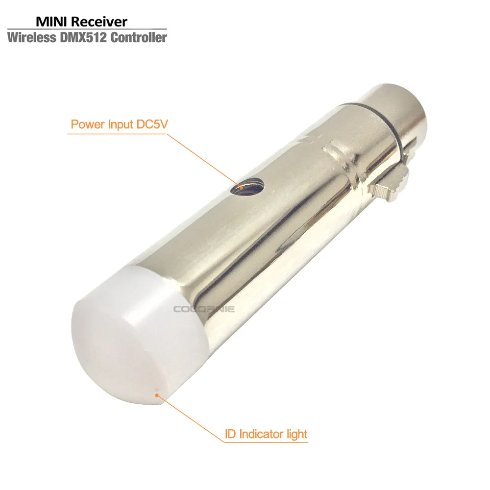 Сценический светильник DMX контроллер 2,4G беспроводной DMX512 передатчик и приемник контроллер для сценический светильник ing Effect - Цвет: 1 Receiver (White)