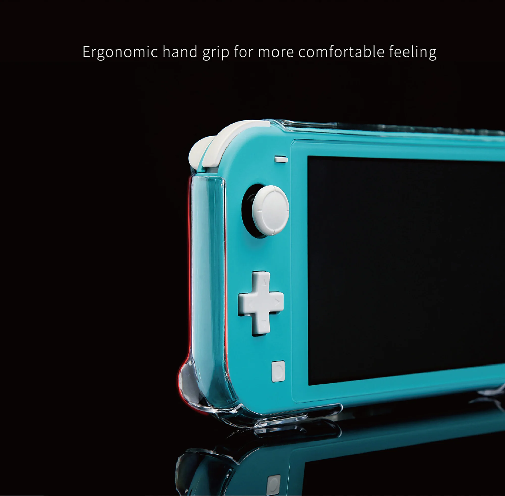 Чехол Gulikit Crystal для nintendo Switch Lite, мягкий силиконовый защитный чехол для Switch Lite, чехол для портативной игровой консоли