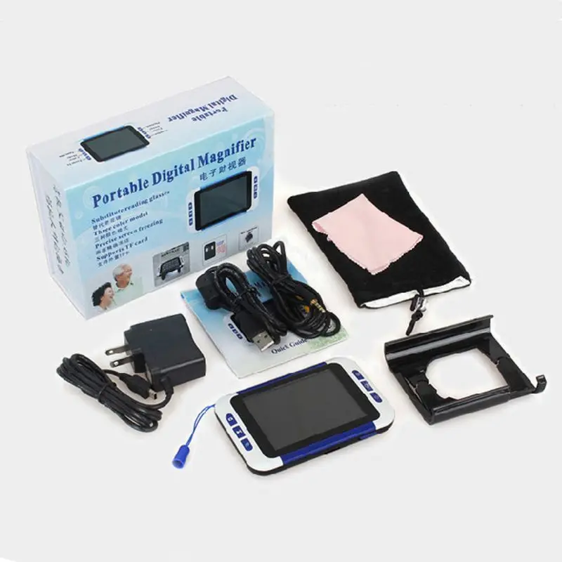 

2-32X 3.5 in LCD Electronic Reading Digital Magnifier Portable Reading Aid for Low Vision People