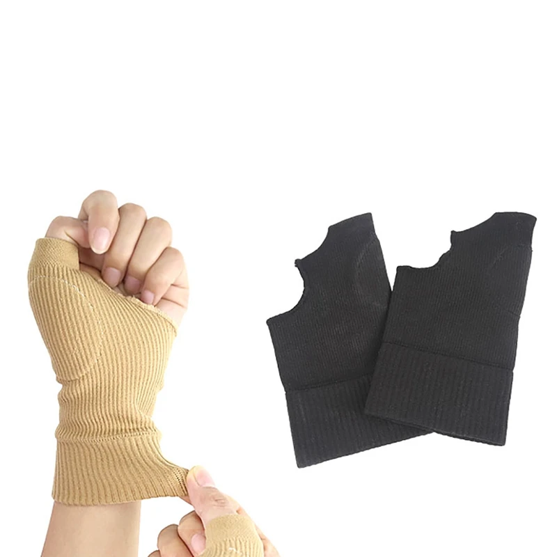 Compression Gloves Hand Wrist Support Brace Protector Sports Protection Handwear For Home Office Recovery Riding