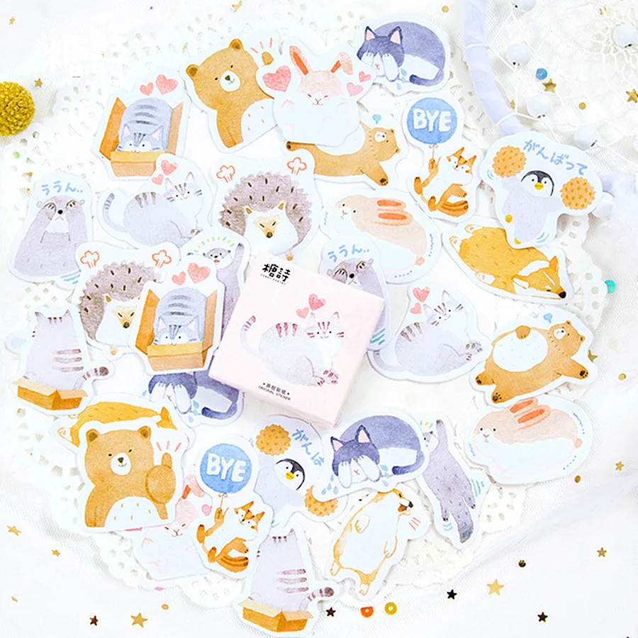 1 коробка милые бесконечные любовь классический Kawaii стиль граффити наклейки для