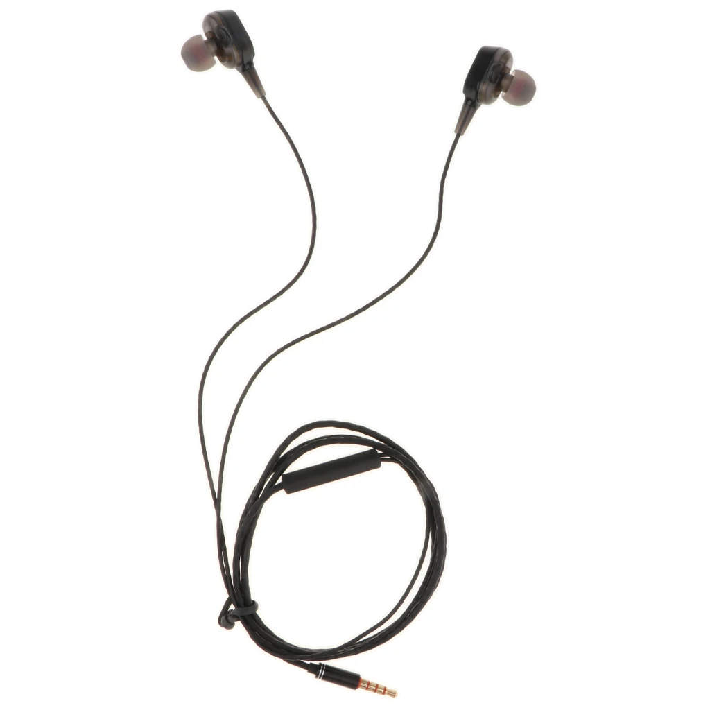 Mobile Phone In Ear Earphones For iPhone Huawei Xiaomi Headsets 3.5mm Plug Wired Earphone Earbuds Earpiece Headset 2019 New
