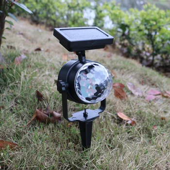 

Outdoor Solar Rotating Color Projection Lamp Outdoor Solar Lawn Lamp Courtyard Lamp Solar Lamp