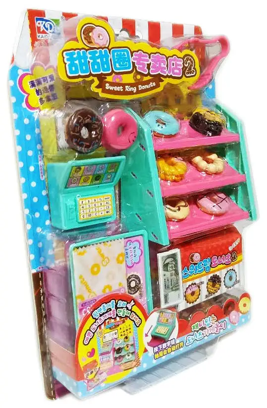 

St-919 Model Cashier Desk Parent And Child Game Donuts Play House Educational Toy CHILDREN'S Toy Mixed Batch