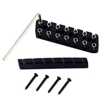 

Music Instruments Home Camel Bone Headless Guitar Set Stage Performance Practical Replacement Parts With Strings Locking Nut