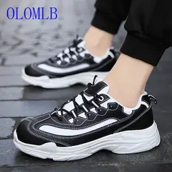 OLOMLB/2019; дышащая мужская повседневная обувь высокого качества; модные мужские кроссовки; удобная легкая мужская обувь; Zapatos De Hombre