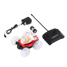 Красный и синий тележки трюк автомобиль самосвал Дистанционное управление автомобиль внедорожный автомобиль плесень заряжаемый Электрический гоночный детский игрушечный автомобиль мальчик США штекер