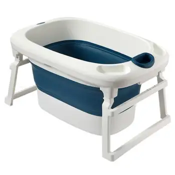 

Baby Bath Tub Baby Supplies Tub Kids Foldable Bath Tub Swimming Newborn Children Bath Barrel Home