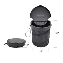 Новая Автомобильная корзина для мусора, складные мусорные мешки для мусора, чехлы для мусора, автомобильный органайзер, сумка для хранения