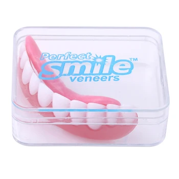 

False Tooth Stickers Simulation Teeth Whitening Dentures Paste Braces Upper Tooth Cover Tool Perfect Smile Comfort Teeth Veneers