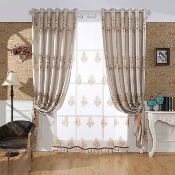 

High Precision Jacquard Simple Modern High Shading Curtains for Living Dining Room Bedroom.
