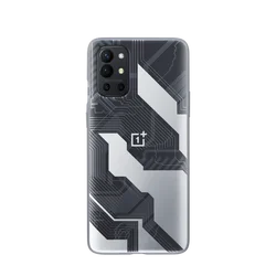 Genuine OnePlus 9R Sandstone Bumper Case with 3D Tempered Glass Screen Protector - Official Premium Protective Back Cover for OnePlus 9R (Karbon Bumper)