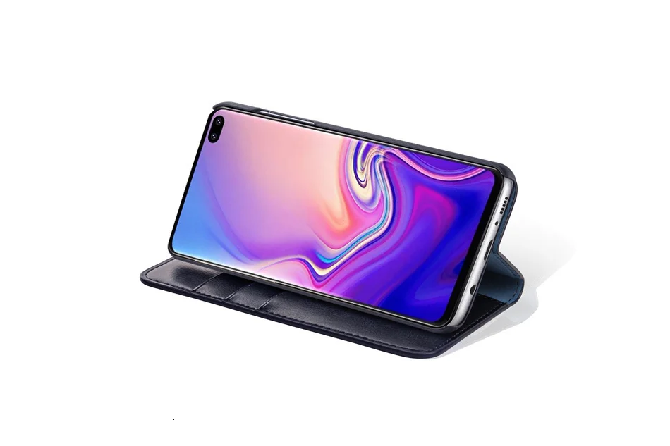 Musubo, Роскошный чехол для samsung Galaxy S10e S10+ Plus S10, кожаный чехол s, чехол для S9+ Plus, S8, Note9, Note 8, чехол с подставкой