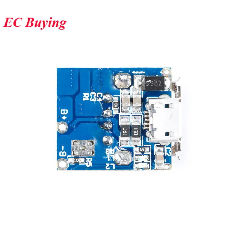 10Pcs/1pc DC 5V 1A Boost Step Up Power Modul Lithium LiPo Batterie Lade Schutz Bord led-anzeige USB Für DIY Ladegerät – Detail 3