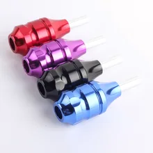 1pcs Tattoo Grip Aluminium Alloy Tattoo Cartridge Grip Tube Tattoo Machine Gun Pen Handle Grip Tattoo Body Makeup Accessories