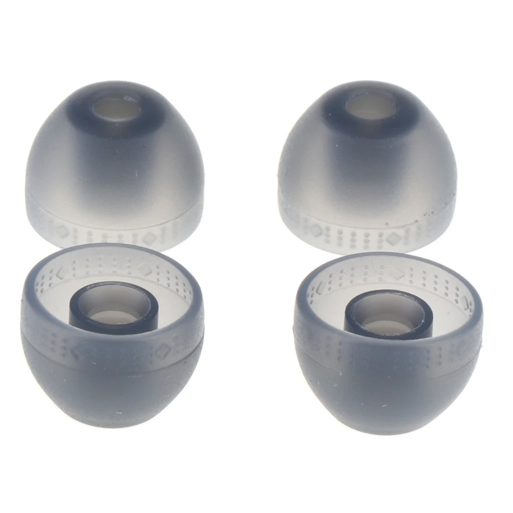 8 Pieces In Ear Eartips Silicone Headset Cap for Sony MDR-EX750BT/WI-1000X/WI-H700 Headphone Earphone 12mm 13mm Earbuds Tips