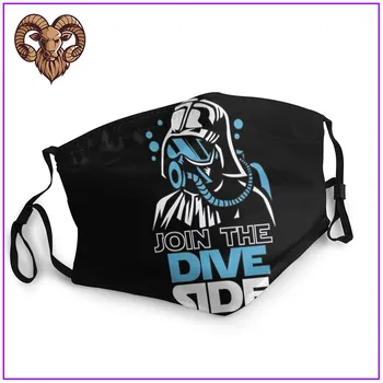 

JOIN THE DIVE DARK Men Women Fashion facemasks for virus protectionl cotton facemasks pm2.5 mask filter reusable washable