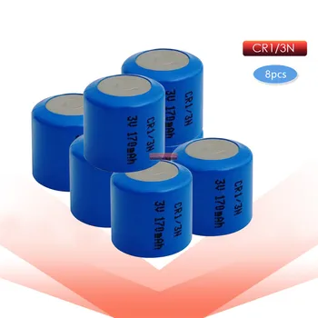 

8pcs CR1/3N DL1/3N 3V primary Lithium battery DL1/3N CR1/3 1/3N CR13N 13N CR13 for Camera Locator Button Li-ion batteries