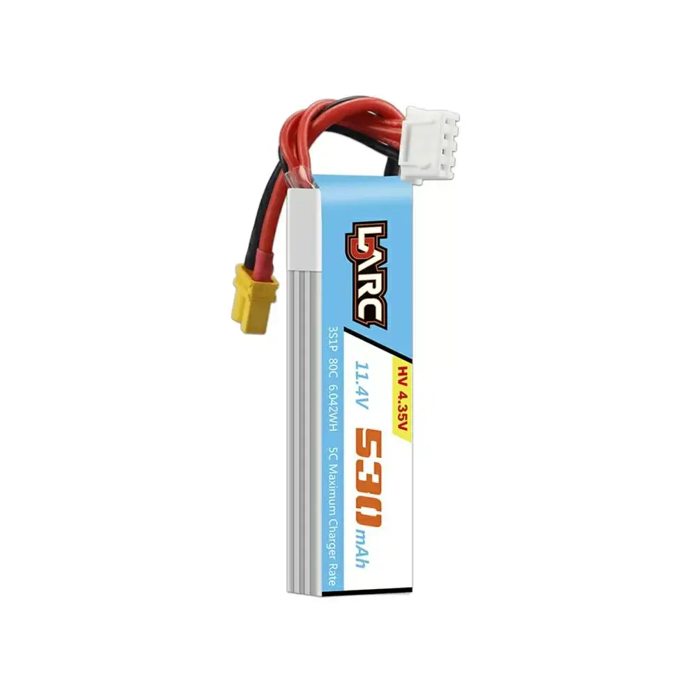 RCtown LDARC 11 4 V 530mAh 80C 3S Lipo батарея электрическое количество подсказки для 90GTI |
