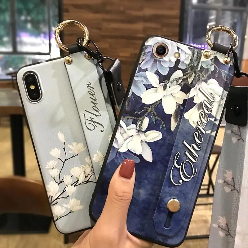 Phone Case For OPPO A83/A1 Anti-knock Dirt-resistant Cover New Arrival Kickstand Flower Original | Мобильные телефоны и