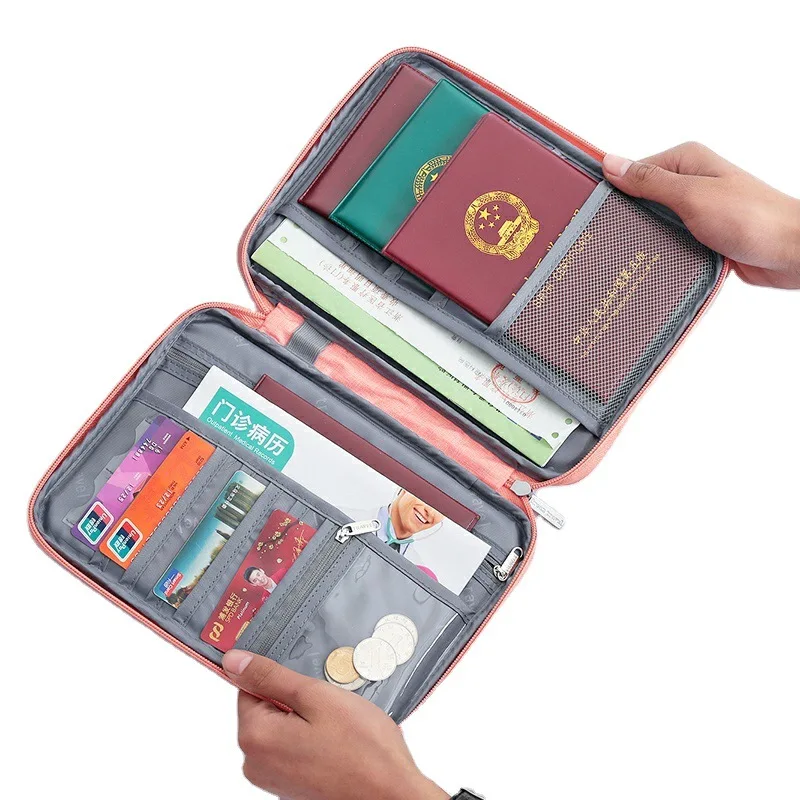 Travel Passport Cover Waterproof Passport holder Holder Multi Function ID Document Wallet Organizer  Credit Card Accessories