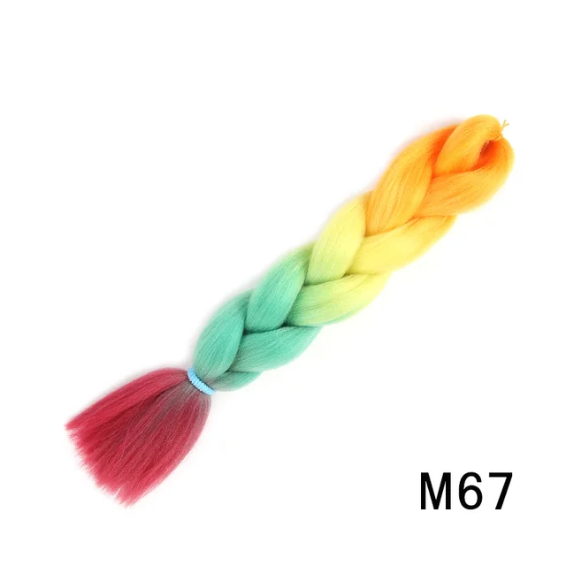 Natifah Jumbo Braiding Hair For Afro Curls Jumbo Box Braids Hair Kanekalon For Hair Afro Extensions Braids Synthetic Fake Hair M67