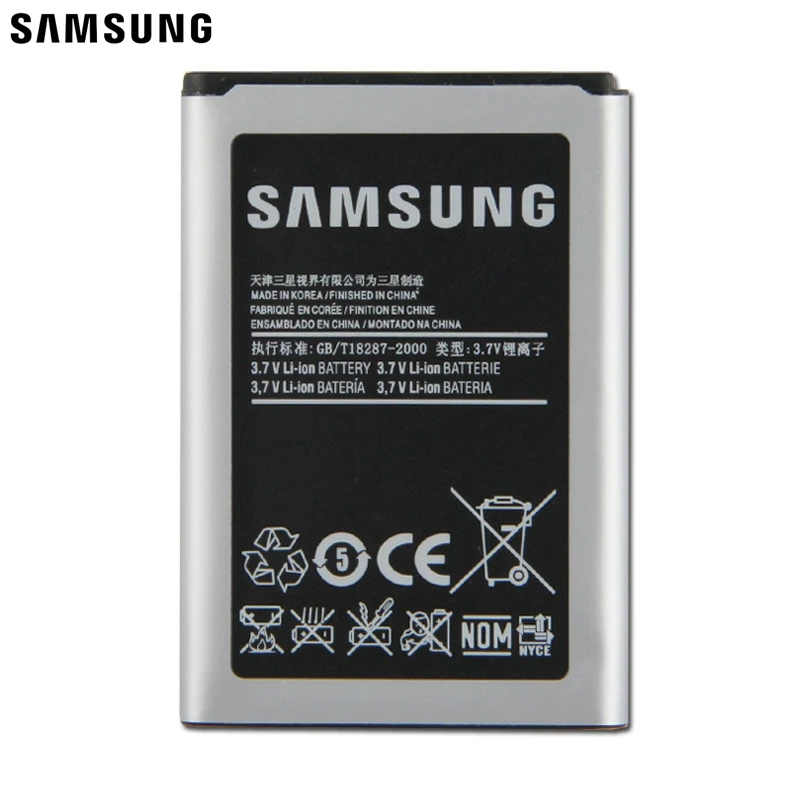 Оригинальная батарея Samsung EB483450VU для C3630 C3230 C5350 C3752 GT-C3630 GT-C3630C GT-S5350 GT-C3230 GT-C3752 GT-C3528 900 мА-ч