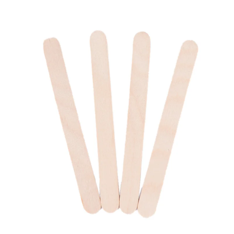 50 шт. деревянные для мороженого палка рукоделие палочки для мороженого из натурального дерева в виде мороженого и ремесленные Палочки
