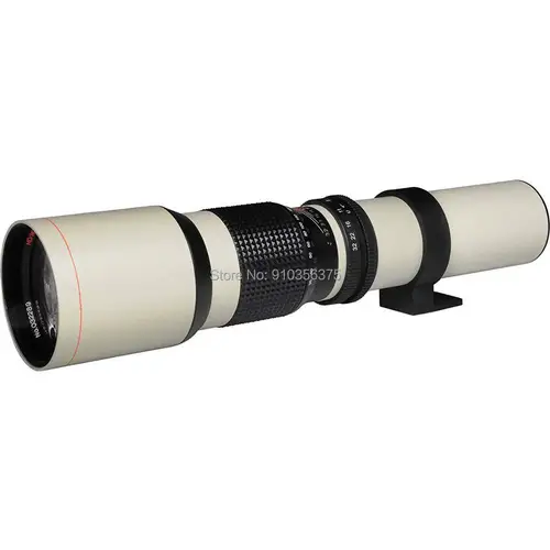 JINTU 캐논 EF EOS DSLR 카메라용 망원 미러 렌즈, 캐논 EF EF-S 마운트 DSLR 카메라용, 500mm, 1000mm, f8.0 3