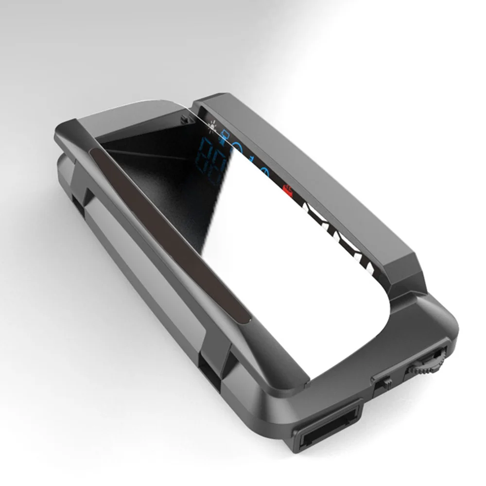 DC 12V 3 7 &quotдюймовый экран Авто OBD II Автомобиль HUD OBD2 порт Head Up дисплей км/ч MPH