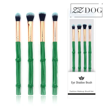 

ZZDOG 4Pcs Professional High-Grade Profile Bamboo Shape Makeup Brushes Set Eyeshadow Highlight Cosmetics Beauty Tools