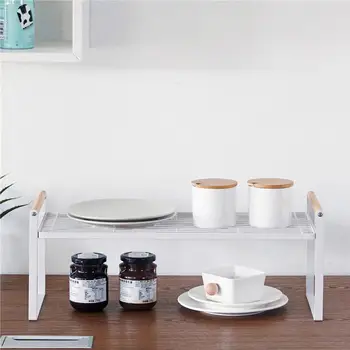 

2 Tiers Countertop Spice Storage Rack Kitchen Pantry Stand Shelf Organizer Kitchen Bathroom Storage Organizer Shelf