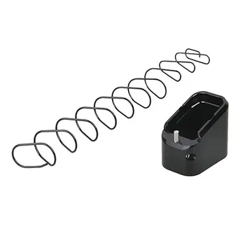 

Aluminum Alloy Base Extender Tactical Mag Extension Base Pad Clock Tactical Aluminum Magazine Extensionbase Pad