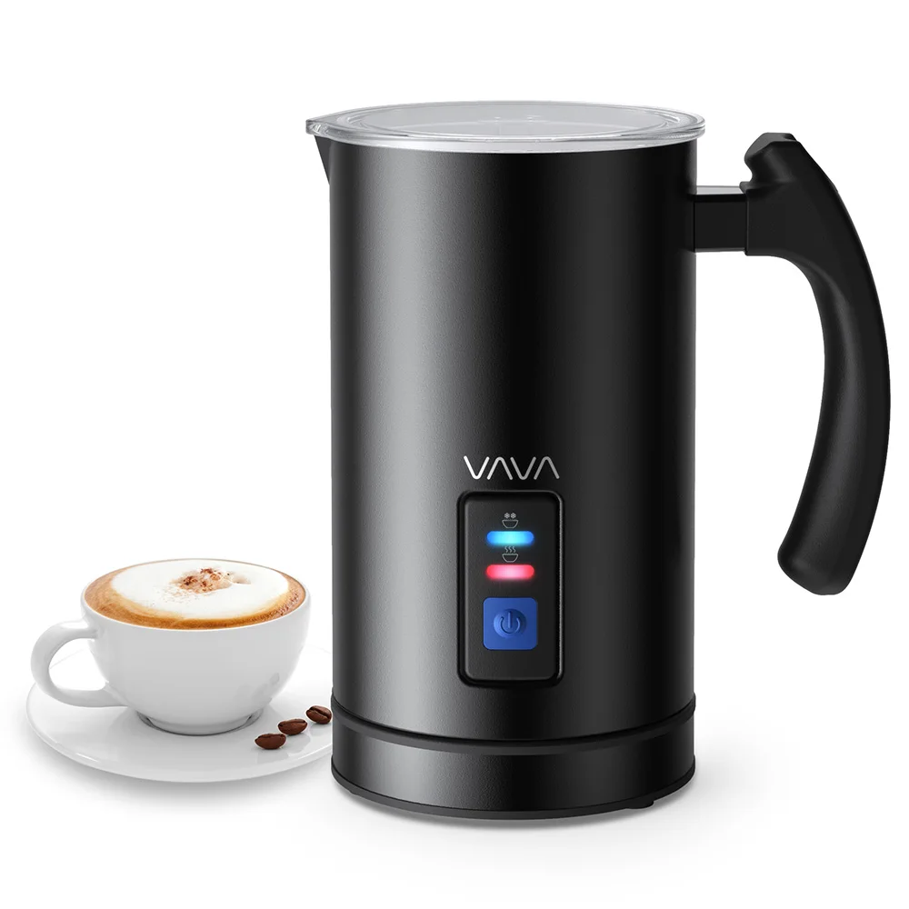 VAVA Stainless Steel Milk Frother Hot Cold Milk Functionality Automatic