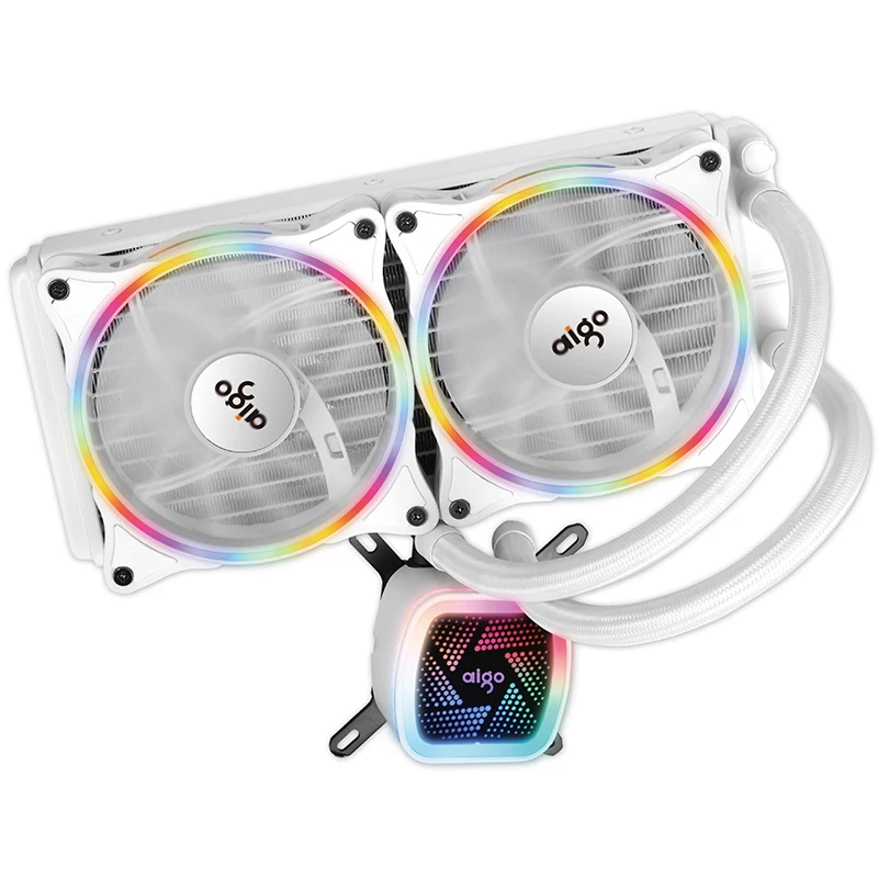 Кулер Aigo для ПК 120 мм с водяным охлаждением LGA 115X/240/AM4|Кулеры/вентиляторы/системы