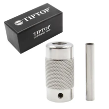 Новейшая 1 шт. 25 мм нержавеющая ручка для татуировки из нержавеющей ручки машины для татуировки