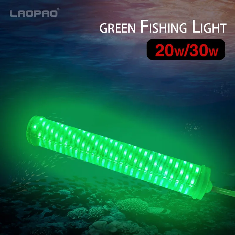 

12V 30W 150SMD LED Green Underwater Submersible Night Fishing Light Collecting Fish Finder Lamp Attracts Prawns Squid Krill Lamp