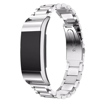 

Luxury Replacement Stainless Steel Watch Band Strap For Fitbit Charge 2