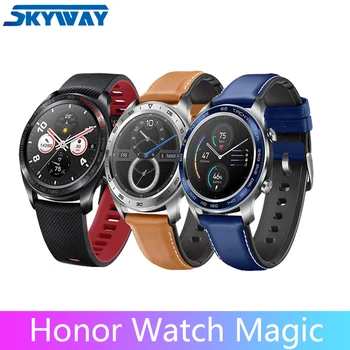 

Honor Watch Magic Smart Watch GPS 5ATM WaterProof Heart Rate Tracker Sleep Tracker Working 7 Days Message Reminder