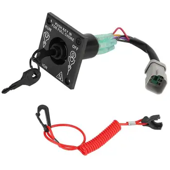 

Vertical Type Single Engine Brp Ignition Cut Off Switch With Keys 176408 Car Repair And Modification Accessories