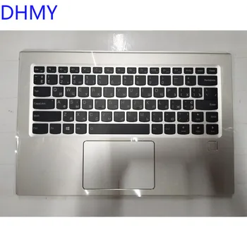 شراءكمبيوتر محمول جديد وأصلي لينوفو Ideapad اليوغا 910-13IKB لوحة اللمس بصمة Palmrest غطاء/غطاء لوحة المفاتيح الروسية 5CB0M35087