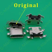 20 штук для zte лезвие L2 S6 5,0 U807 N983 N807 U956 N5 N909 N798 N980 Micro mini USB разъем зарядный порт