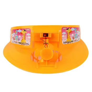 

Summer Sport Outdoor Hat Cap Cool Fan For Cycling Energy Save Batteries Fan Cap Summer Children Cartoon Cup